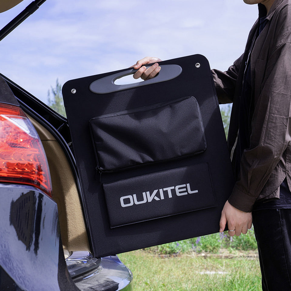 OUKITEL PV200 200W Portable Solar Panel – view 2