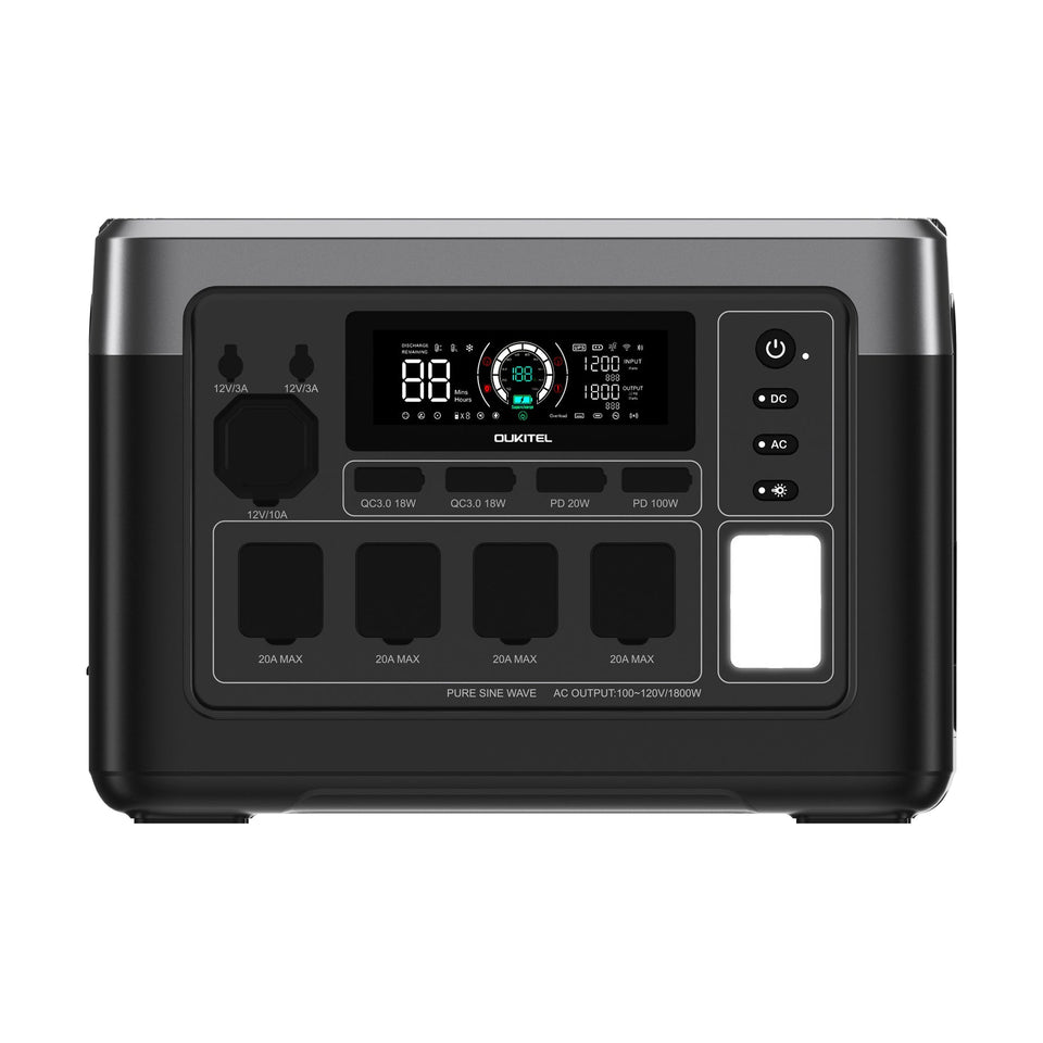 OUKITEL P1000 Plus Portable Power Station – view 1