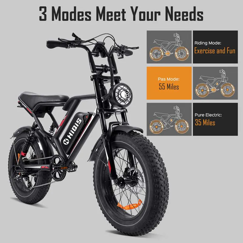 S8 electric bike detail