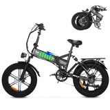 E20 fat tire electric bike features