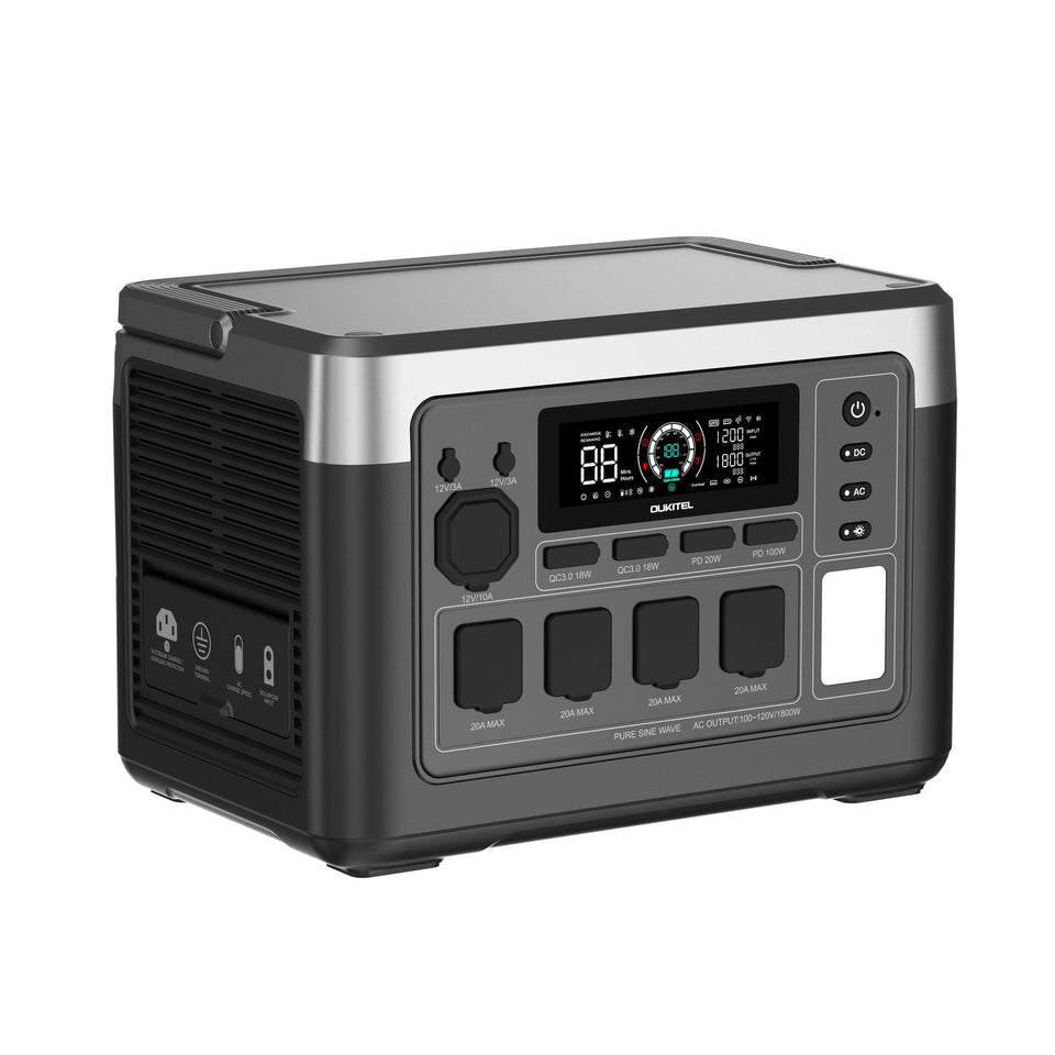 OUKITEL P1000 Plus Portable Power Station – view 2