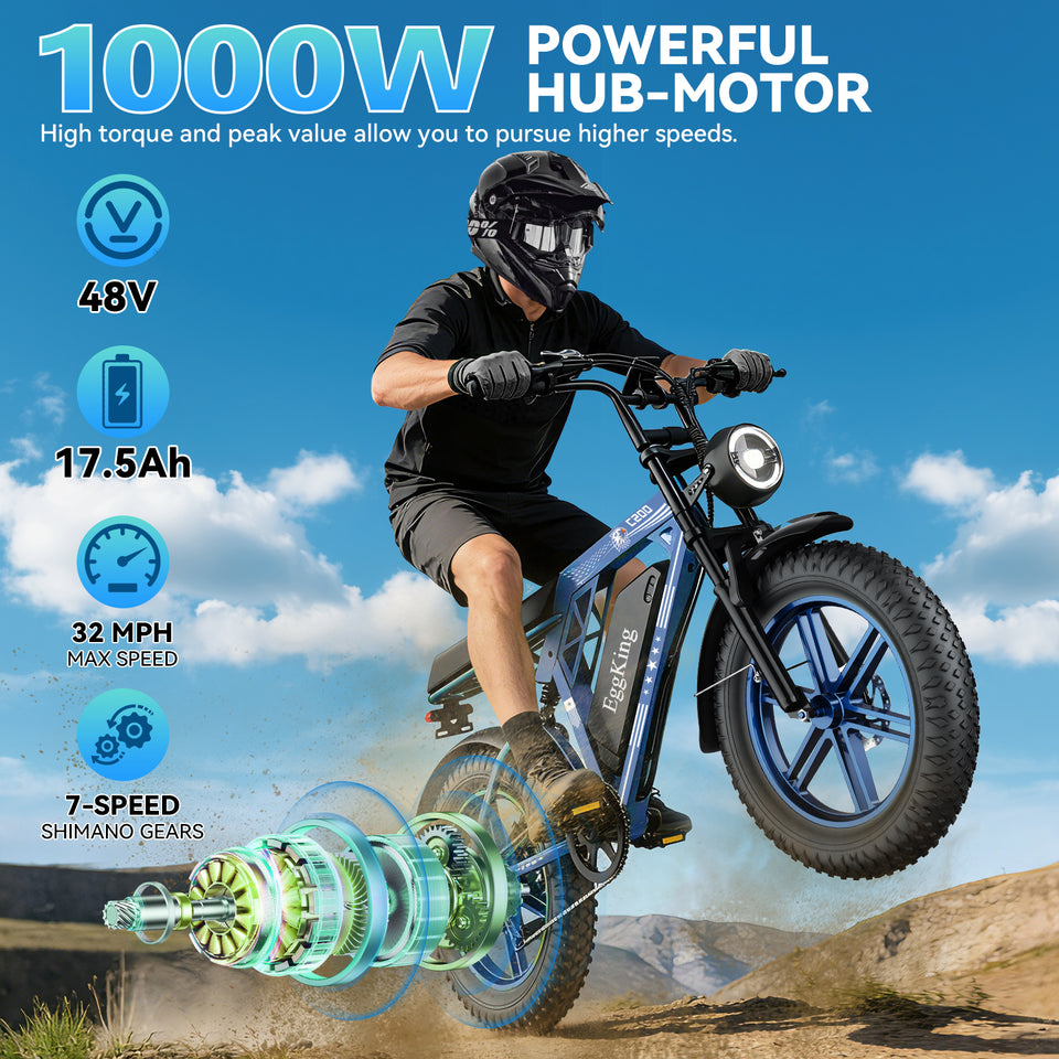 C200 electric bike detail