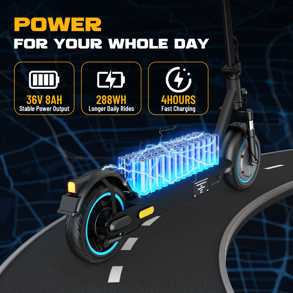 V10 ABE electric scooter detail