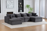 Cloud couch in living room