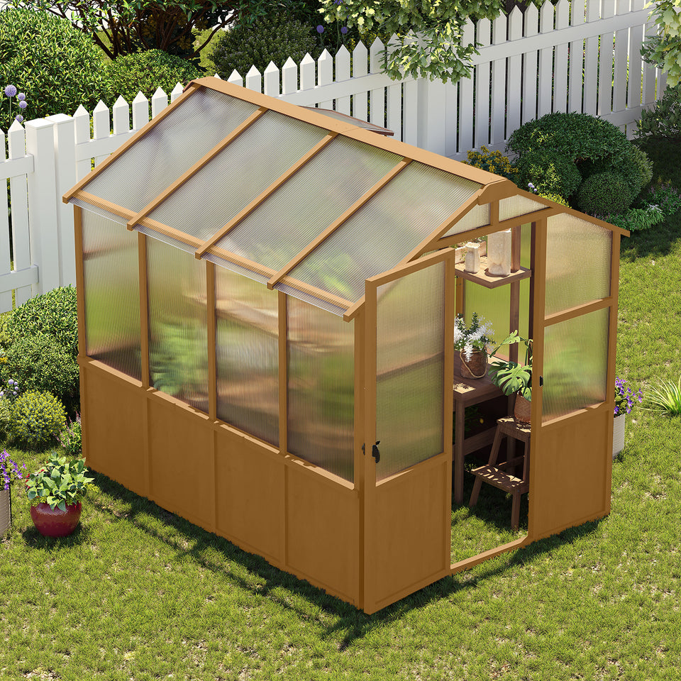 Greenhouse roof vents