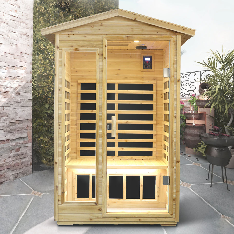 Outdoor sauna dimensions