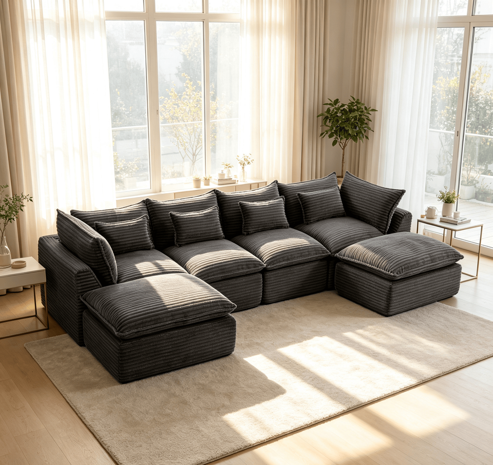 Oversized cloud sofa