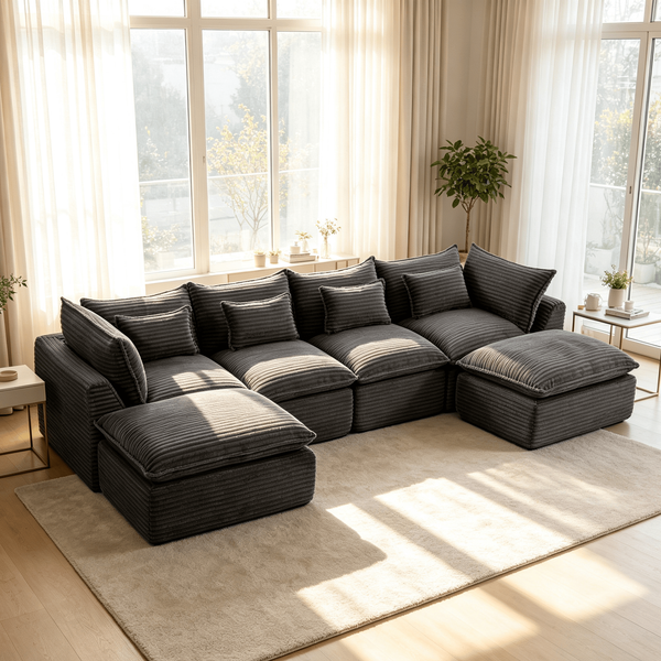Oversized cloud sofa