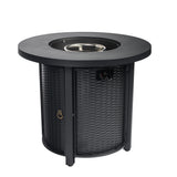 Rattan pattern steel detail