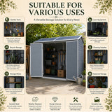 Resin shed dimensions