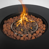 Fire pit table size