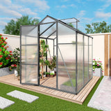 Greenhouse in garden