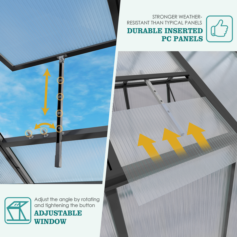 Greenhouse features