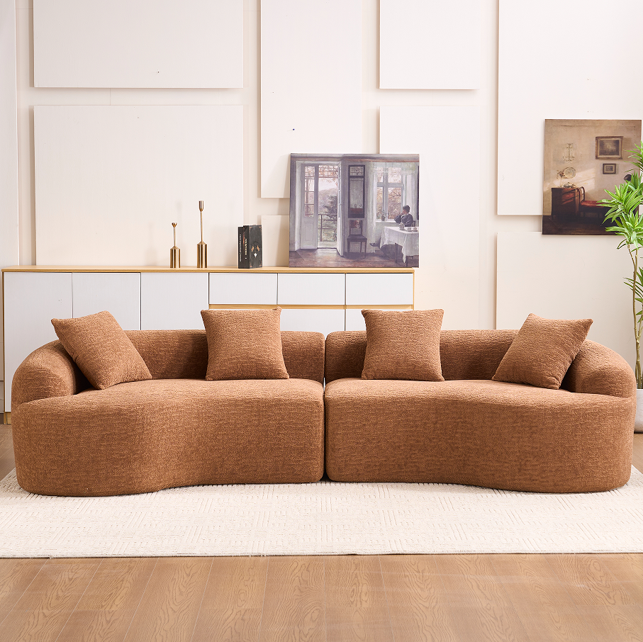 Sofa in a box compressed packaging