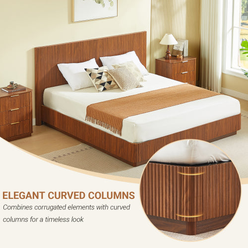 LED lighting on bed frame