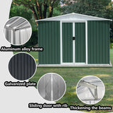 Shed storage inside