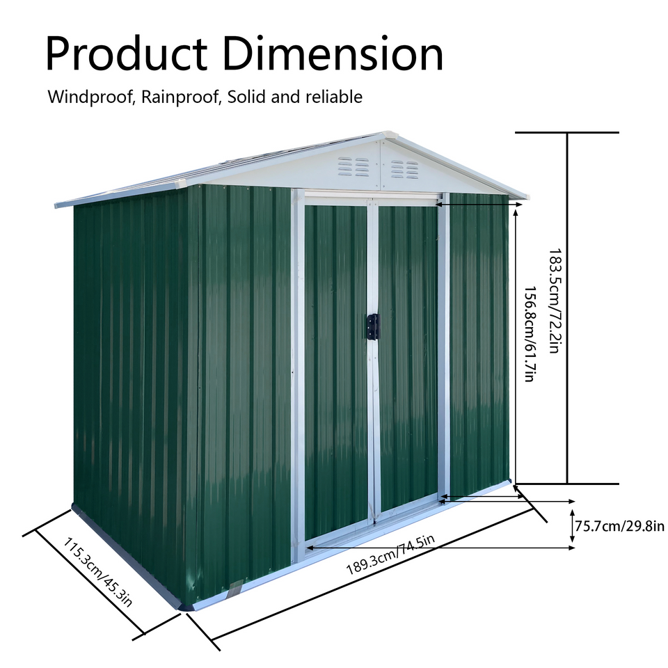 Tool shed storage