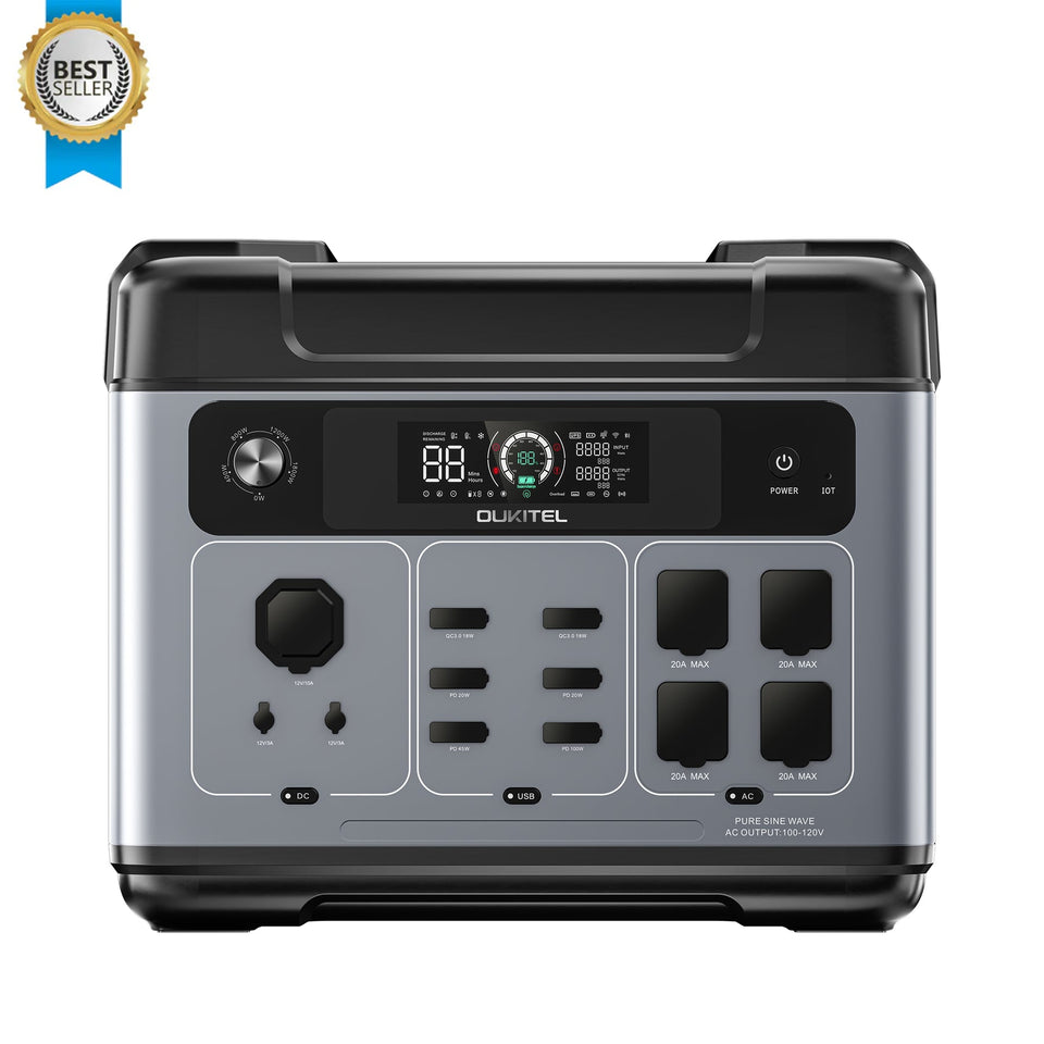 OUKITEL P2001 Plus Portable Power Station – view 1