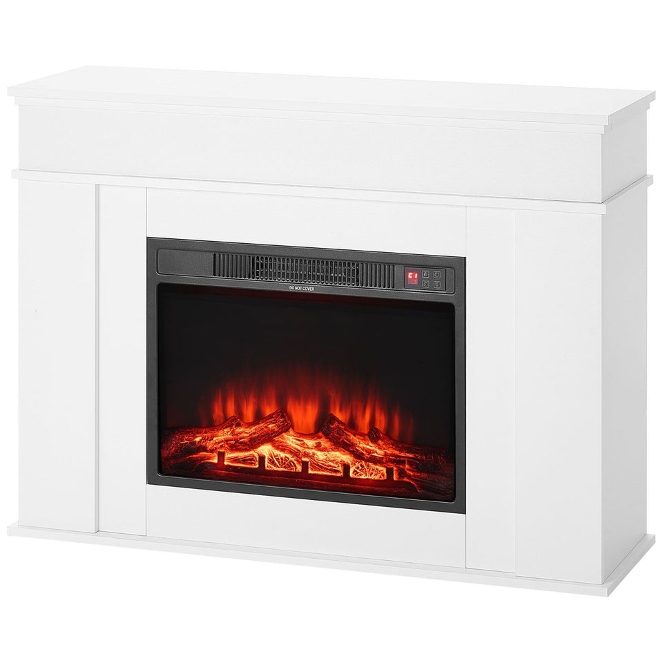 Electric fireplace detail