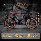 S8 Pro electric bike detail