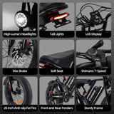 S8 Pro electric bike detail