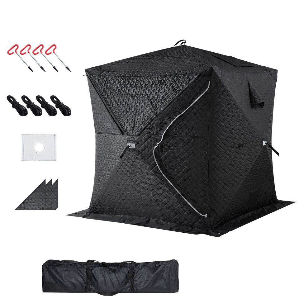 Portable outdoor steam sauna tent for 4 people