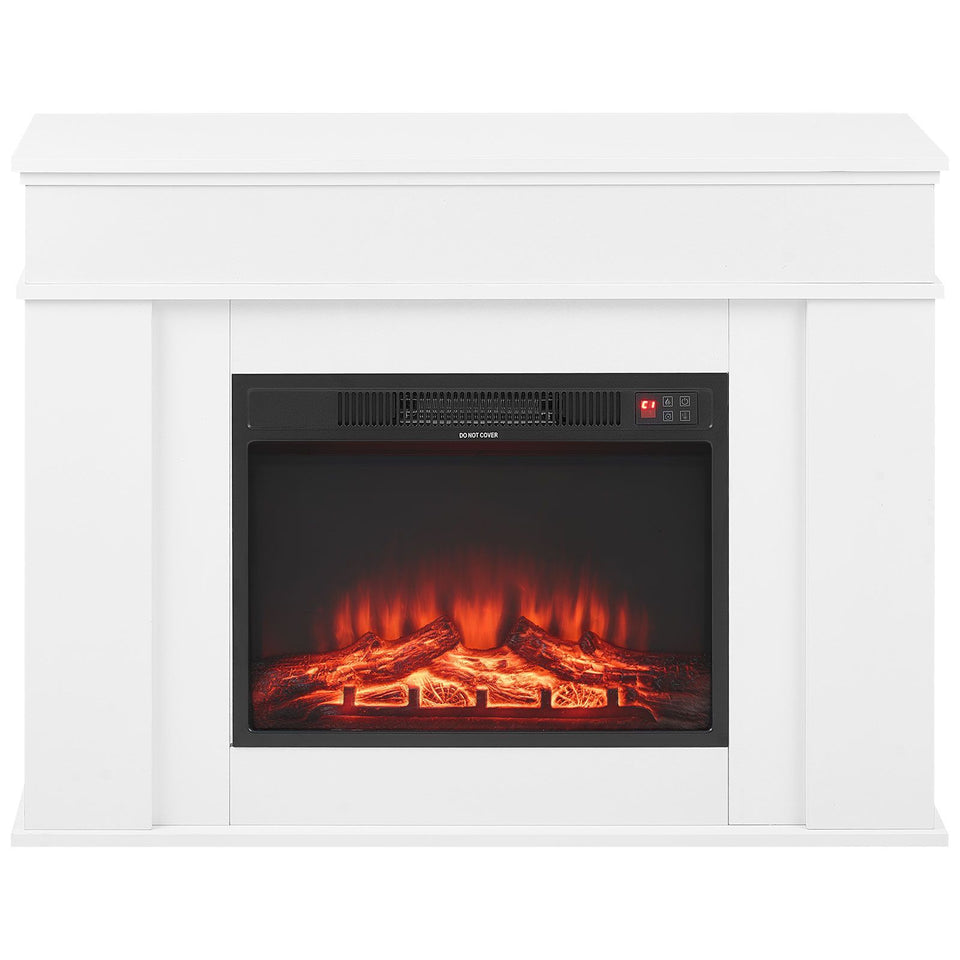 Electric fireplace size
