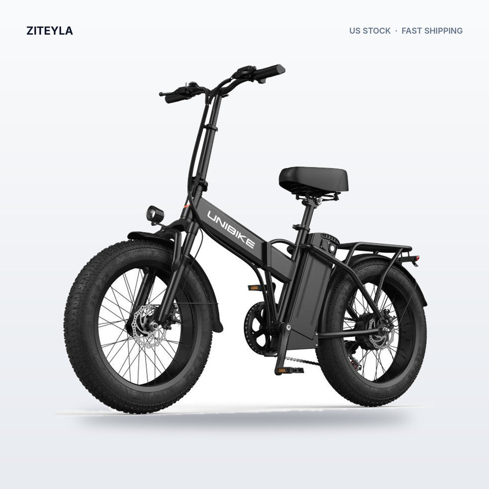 F1 Pro Foldable Fat Tire Electric Bike – 20"×4.0, 750W, 28 MPH