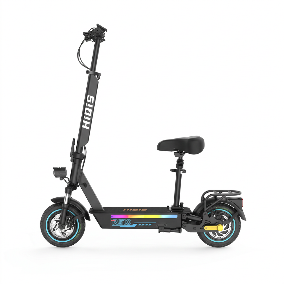 RS10 electric scooter with seat