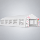 20 x 40 ft party tent side view
