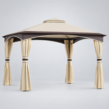 10 x 12 ft gazebo side view