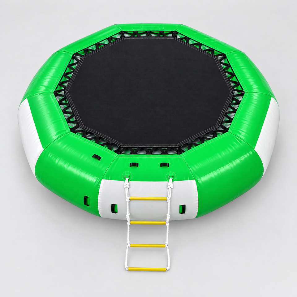 10 ft water trampoline top view