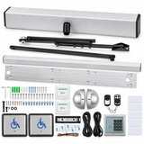 Heavy-duty ADA automatic swing door opener kit on white background