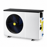 51,200 BTU electric pool heat pump on white background