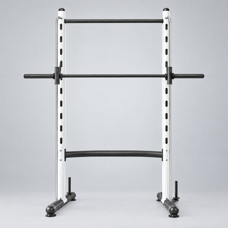 Power rack front view