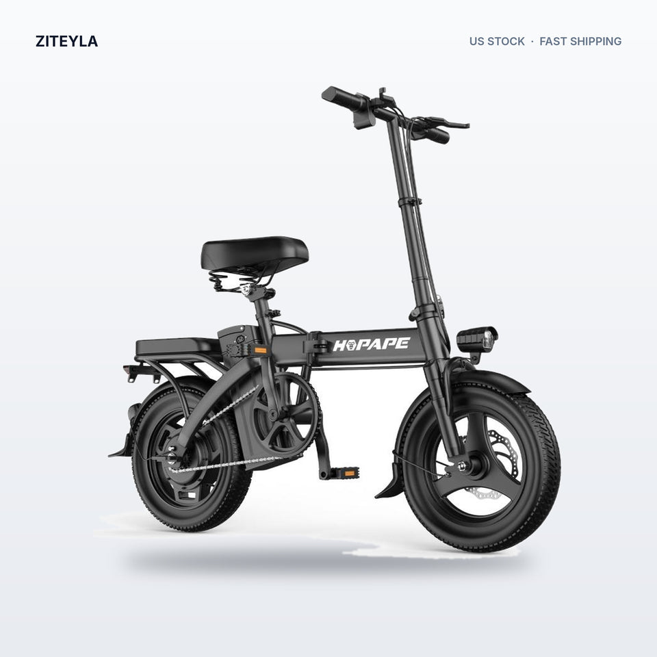V9/F6 Folding Electric Bike – 14", 500W, 48V