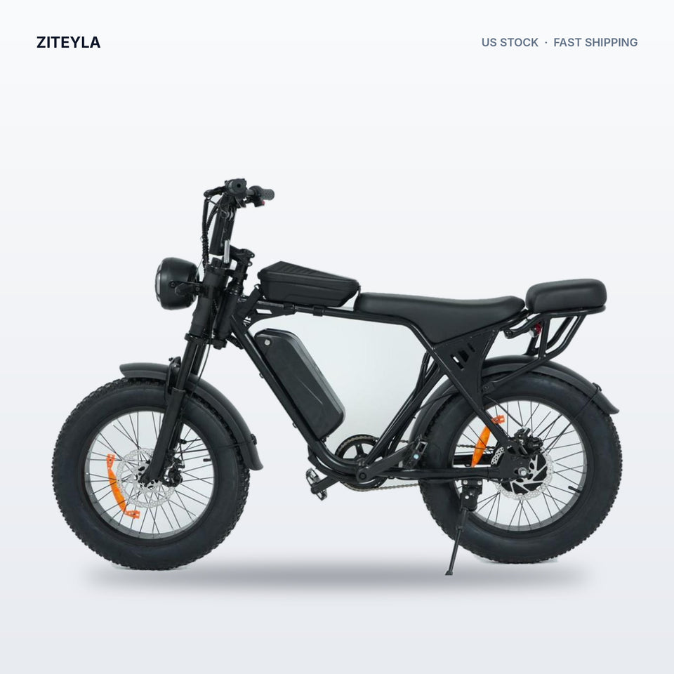 X5 Fat Tire Electric Bike – 20"×4.0, 7-Speed Shimano, 28 MPH